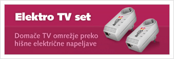 TV omrežje preko električne napeljave